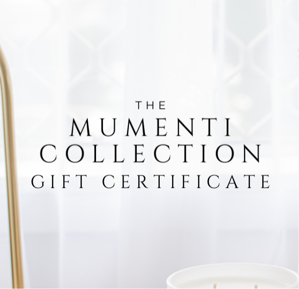 Mumenti Gift Card Certificate