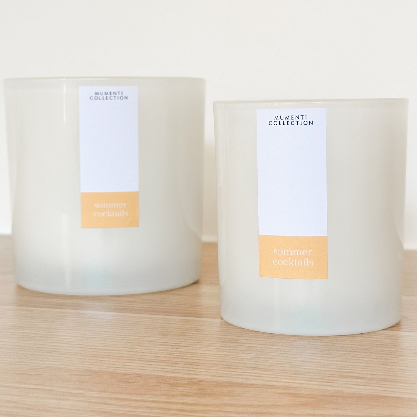 Summer Cocktails • Premade Candle