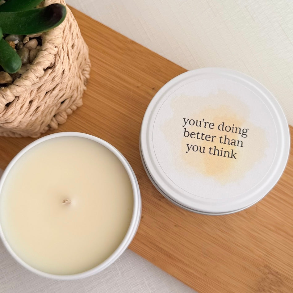 You’re doing better than you think