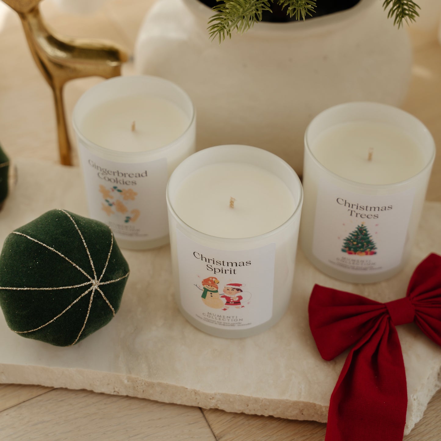 Christmas Trio • Candles Bundle
