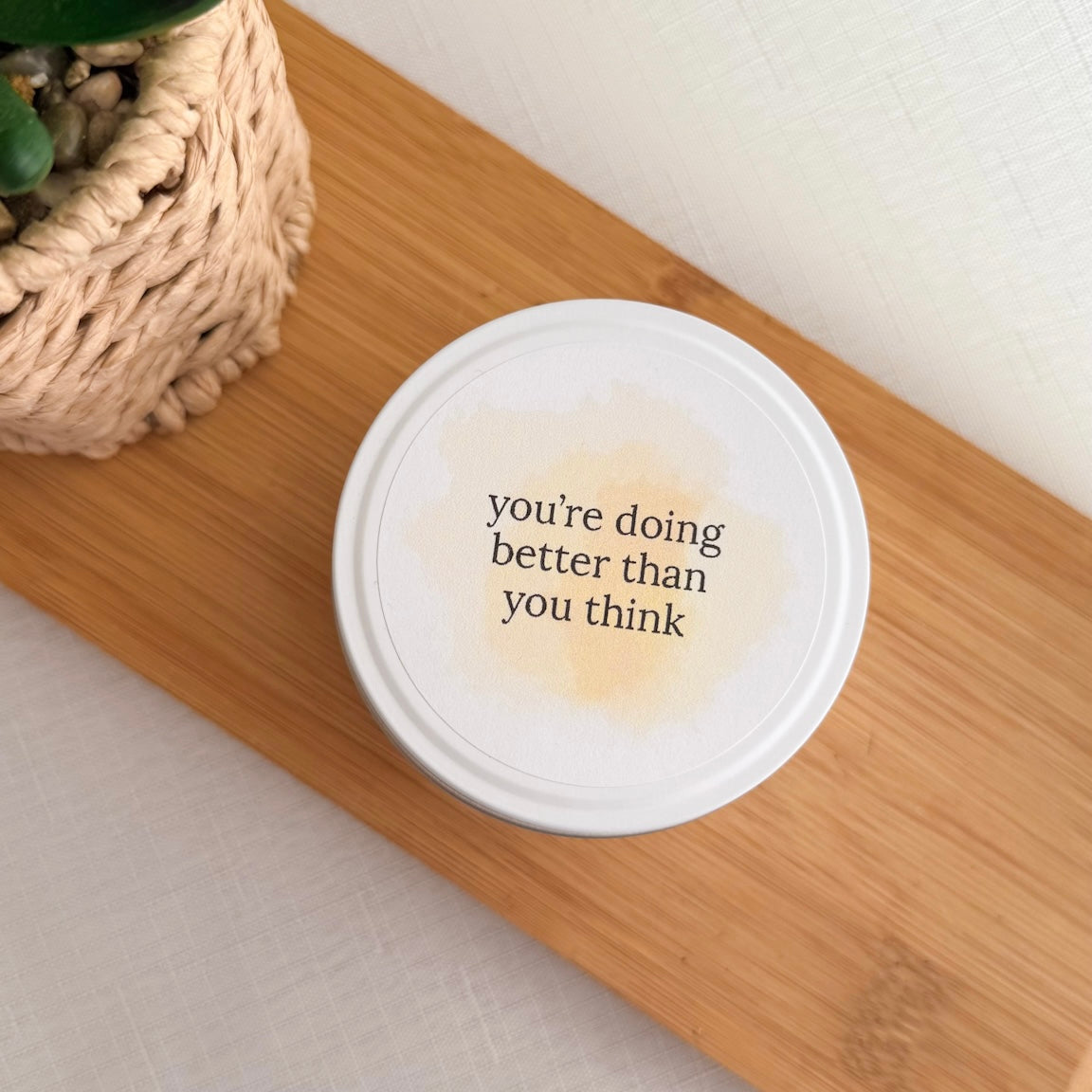 You’re doing better than you think