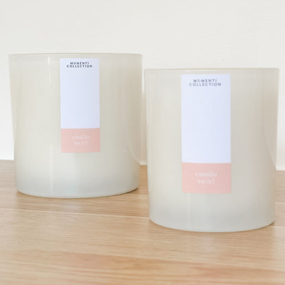 Vanilla Swirl • Premade Candle