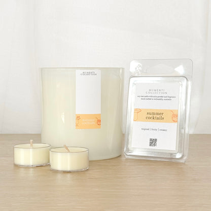Summer Cocktails • Soleil Candle