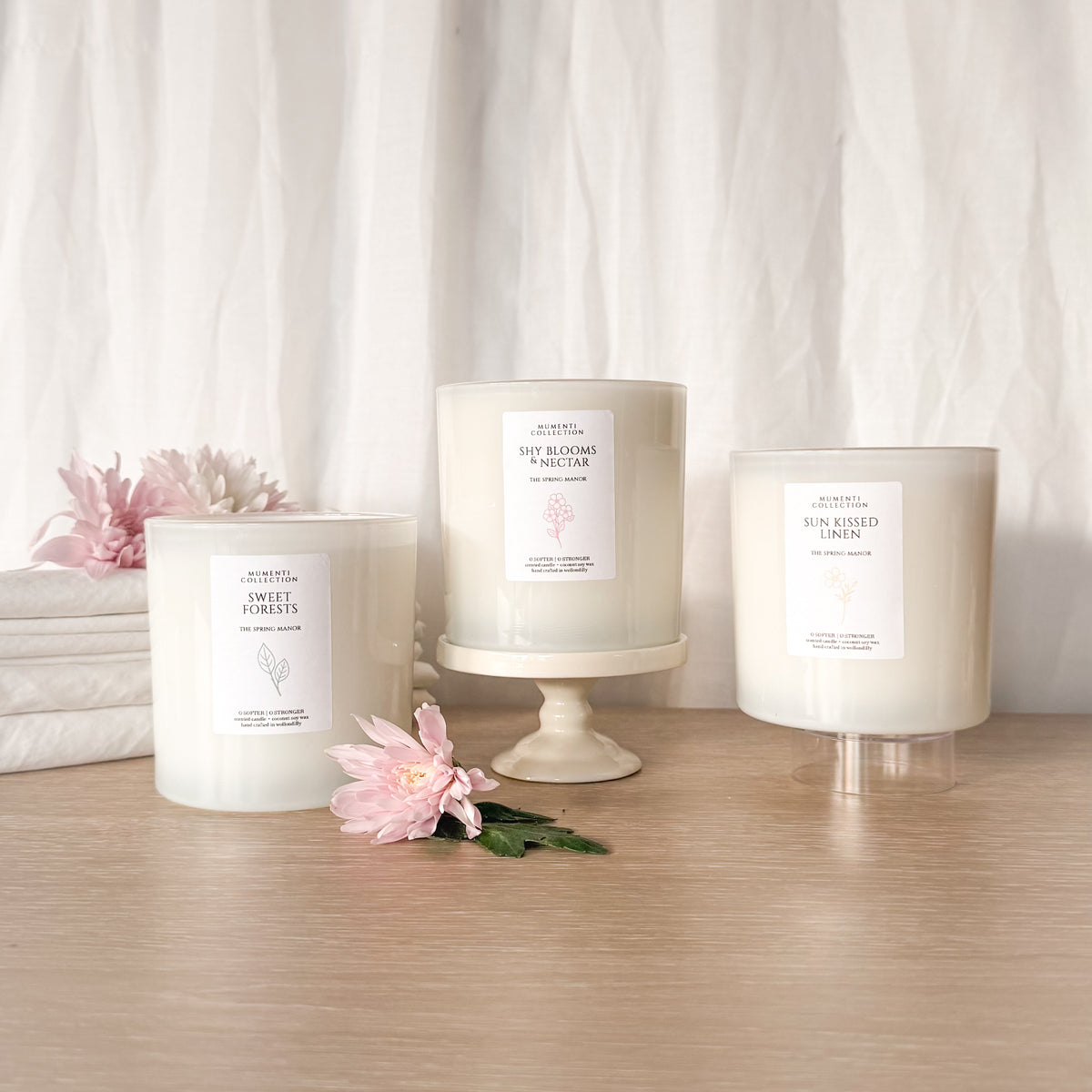 Shy Blooms and Nectar • Candle