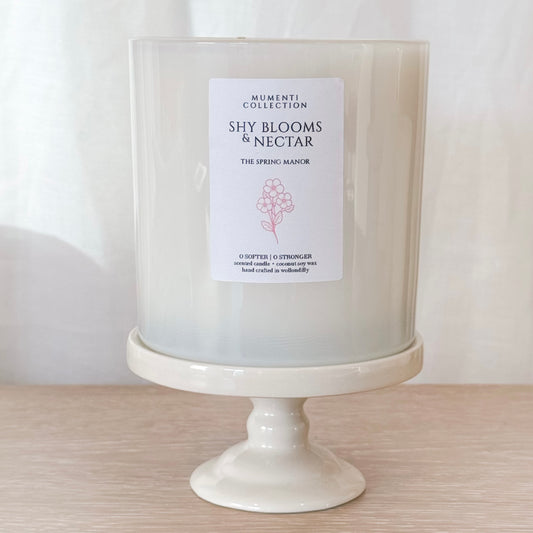 Shy Blooms and Nectar • Candle