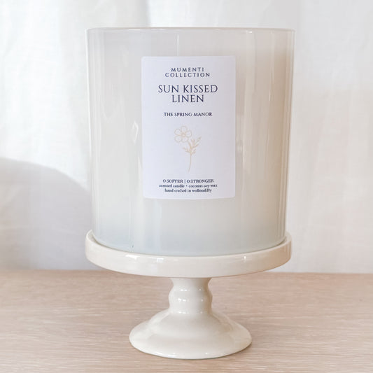 Sun Kissed Linen • Candle